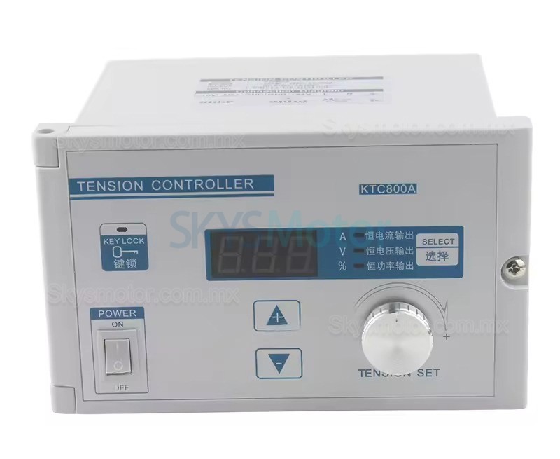 Controlador de tensi&oacute;n manual KTC800A 0-24 V 4 A para freno/embrague de part&iacute;culas magn&eacute;ticas